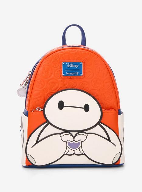 Loungefly Disney Big Hero 6 Baymax Lenticular Heart Hands Mini Backpack