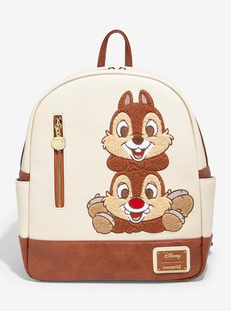 Loungefly Disney Chip & Dale Chenille Patch Mini Backpack