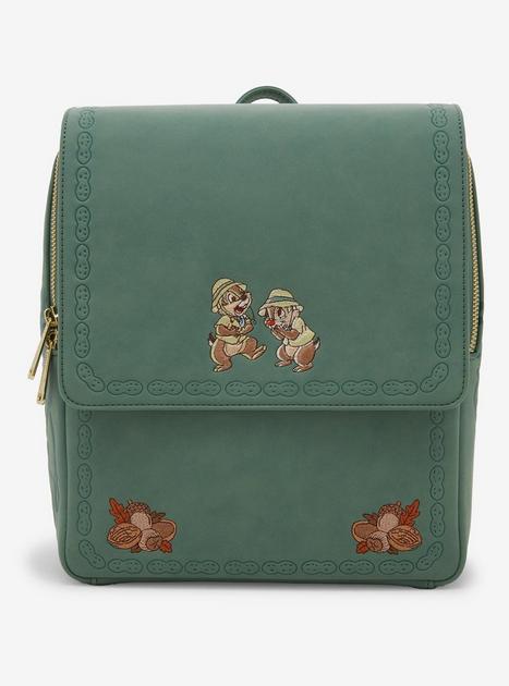 Loungefly Disney Chip & Dale Embroidered Mini Backpack Flap
