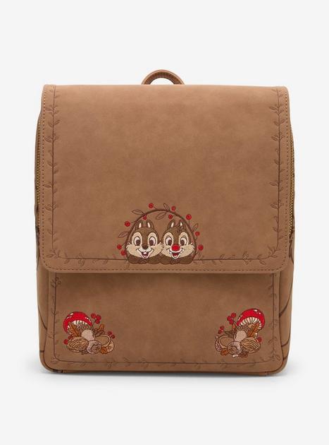 Loungefly Disney Chip & Dale Mushrooms Mini Backpack
