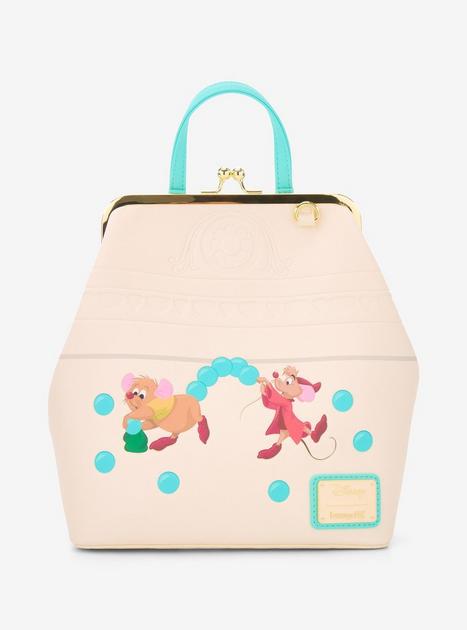Loungefly Disney Cinderella Jaq & Gus Beads Mini Backpack
