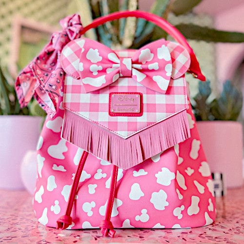 Loungefly Disney Cowgirl Minnie Convertible Mini Backpack - Merch Ventures