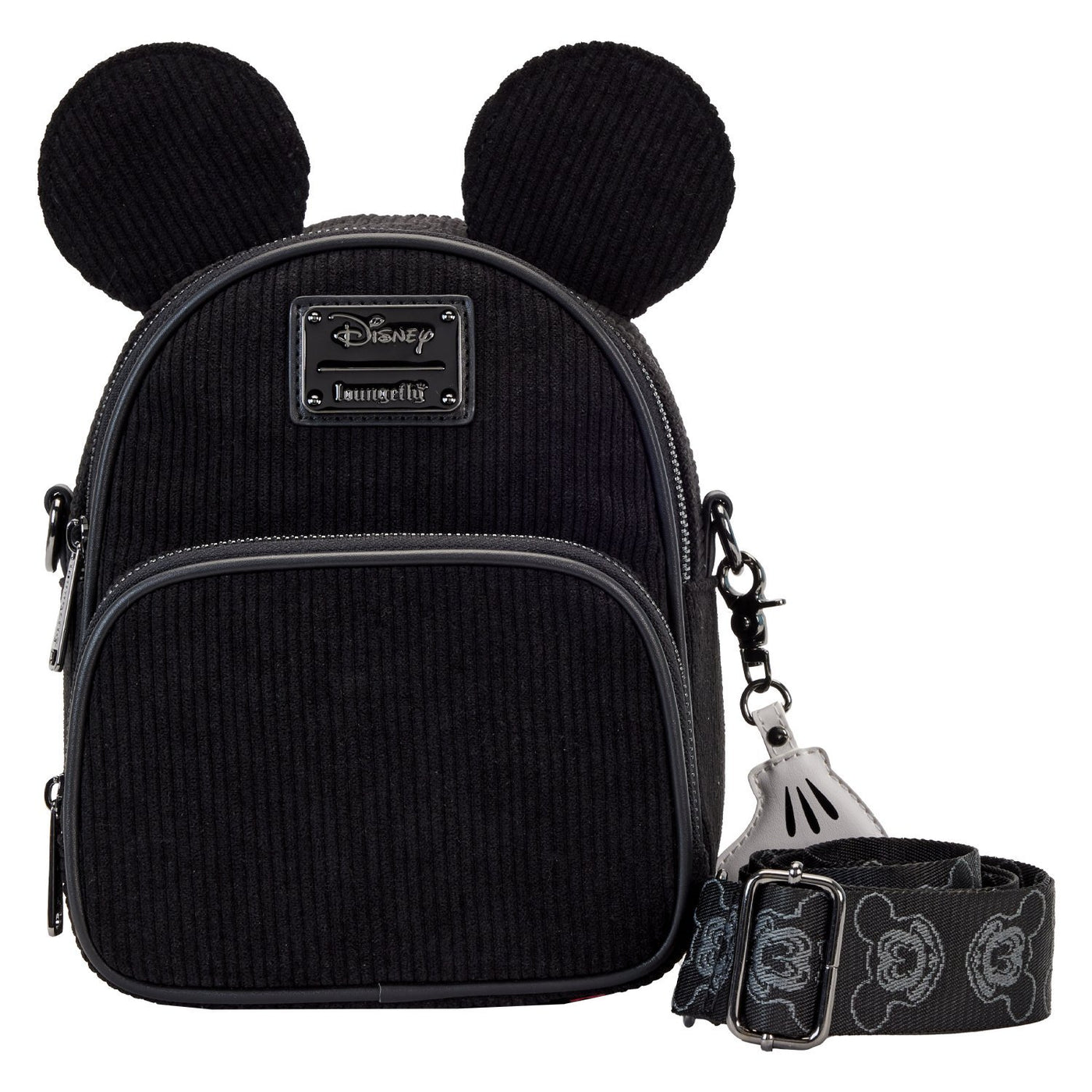 Loungefly Disney D100 Corduroy Convertible Crossbody