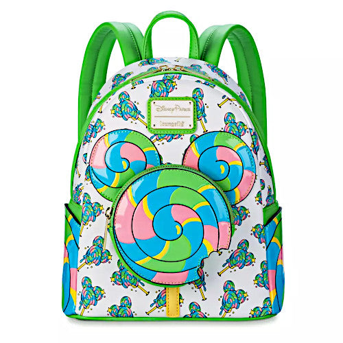 Loungefly Disney Eats Mickey Mouse Lollipop Mini Backpack