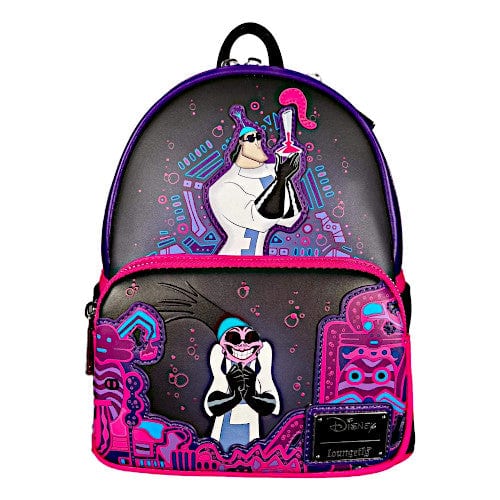 Loungefly Disney Emperor's New Groove Kronk & Yzma Lab Mini Backpack