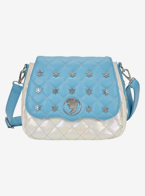 Loungefly Disney Frozen Elsa Quilted Crossbody Bag