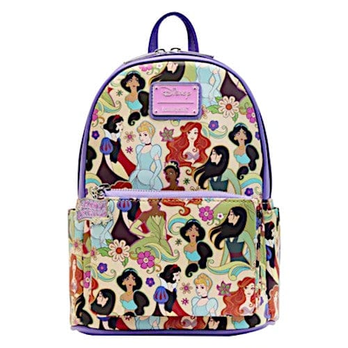 Loungefly Disney Groovy Princess Mini Backpack