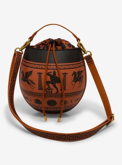 Loungefly Disney Hercules Pottery Figural Crossbody Bag