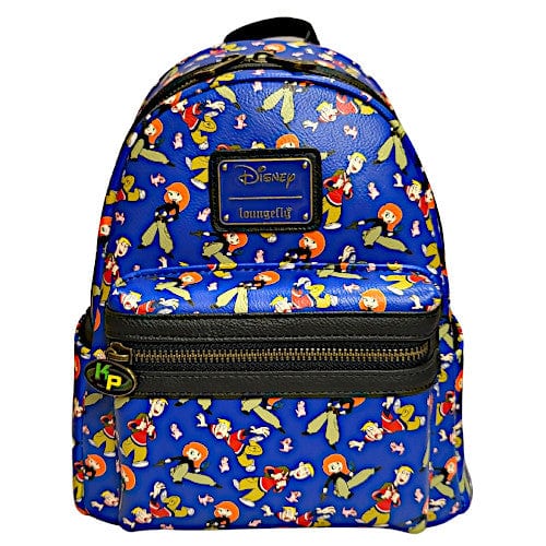 Loungefly Disney Kim Possible AOP Mini Backpack