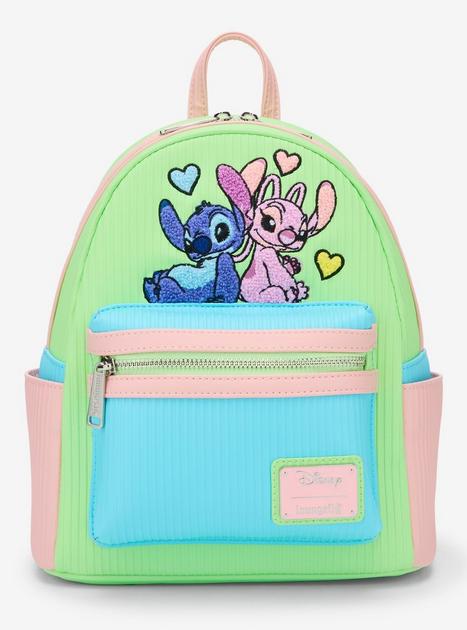 Loungefly Disney Lilo & Stitch Angel & Stitch Pastel Mini Backpack