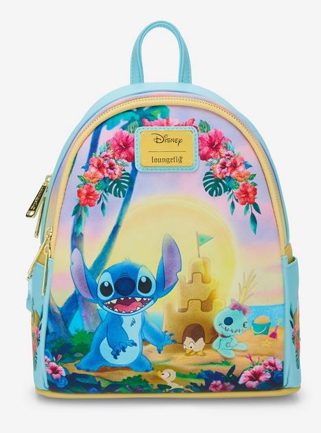 Loungefly Disney Lilo & Stitch Beach Scene Mini Backpack