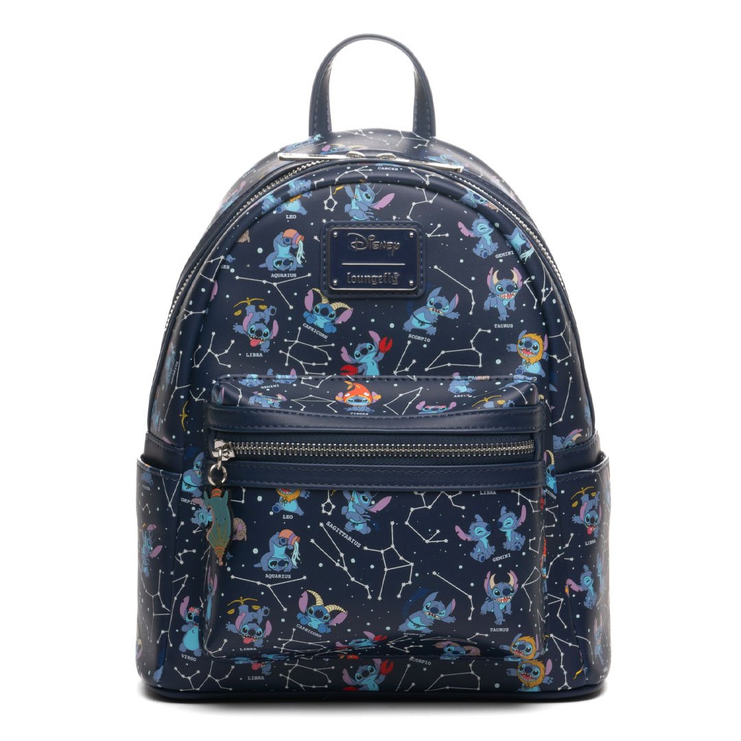 Loungefly Disney Lilo & Stitch Zodiac Glow In The Dark All-Over Print