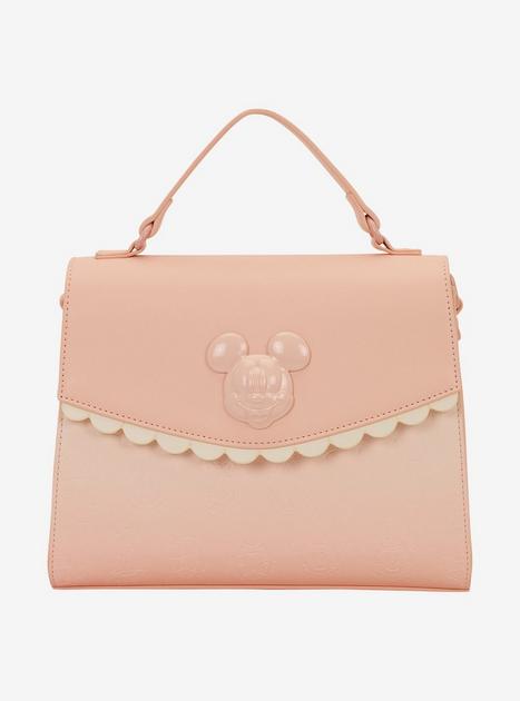 Loungefly Disney Mickey and Friends Pastel Pink Crossbody Bag