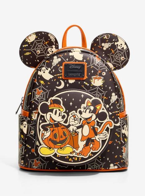 Loungefly Disney Mickey & Minnie Halloween Costumes Glow-in-the-Dark Mini Backpack