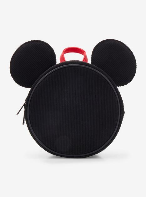Loungefly Disney Mickey Mouse Corduroy Convertible Mini Backpack