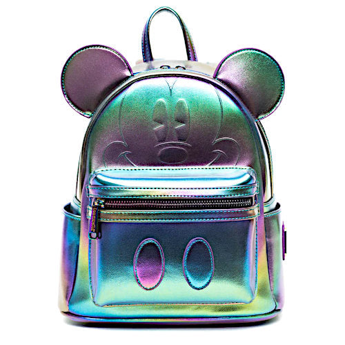 Loungefly Disney Mickey Mouse Oil Slick Mini Backpack