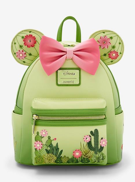 Loungefly Disney Minnie Mouse Cacti Ears Mini Backpack