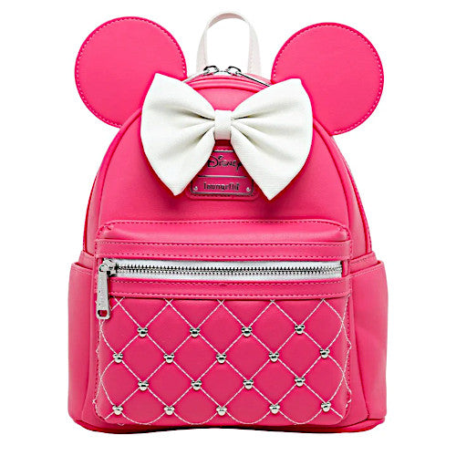 Loungefly Disney Minnie Mouse Classic Series Glowberry Glow Mini Backpack
