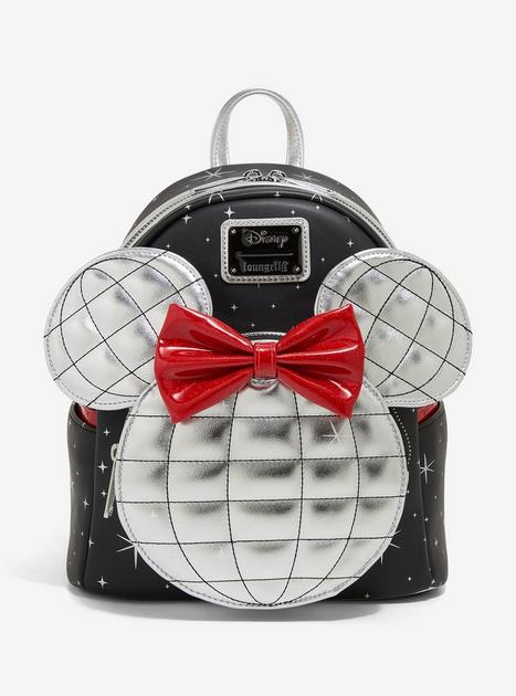 Loungefly Disney Minnie Mouse Disco Metallic Mini Backpack