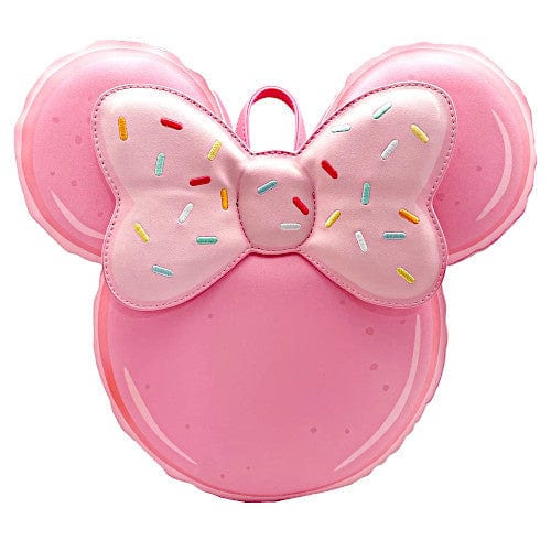 Loungefly Disney Minnie Mouse Macaron Convertible Mini Backpack Crossbody Bag (LE 1000)