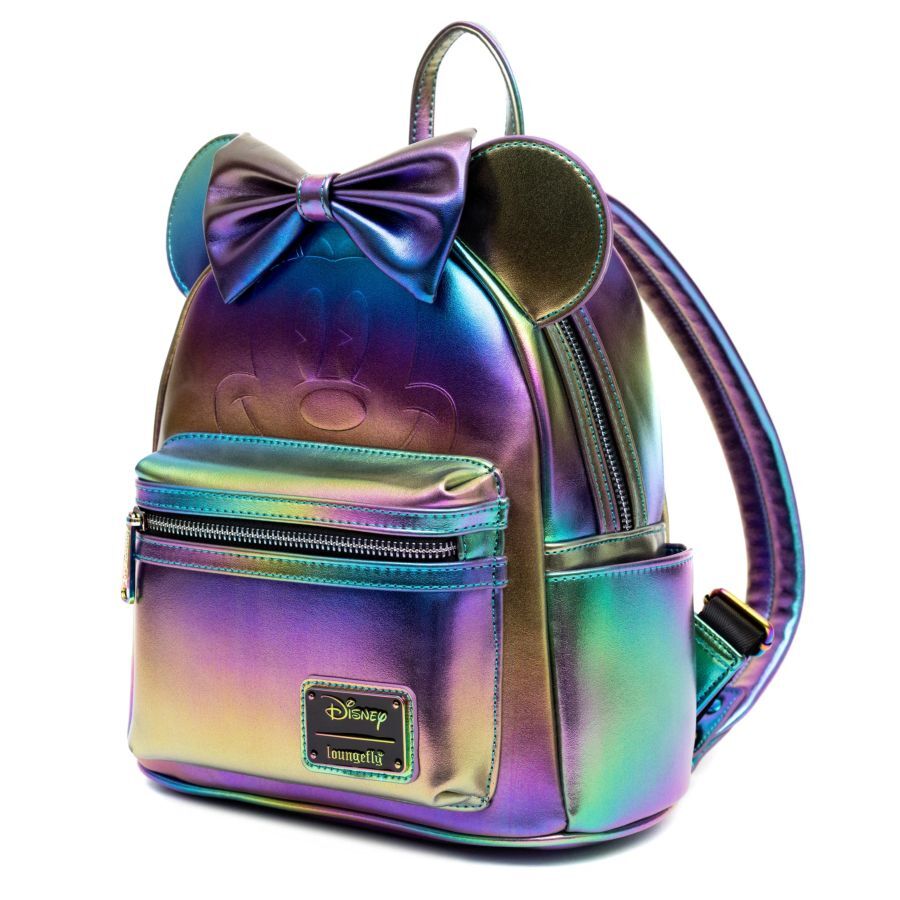 Loungefly Disney Minnie Mouse Oil Slick Mini Backpack