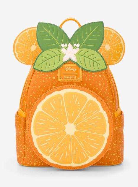 Loungefly Disney Minnie Mouse Orange Ears Orange Scented Mini Backpack