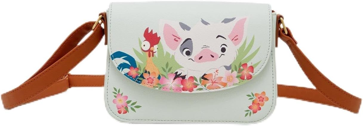 Loungefly Disney Moana Pua & Hei Hei Crossbody Bag MULTI NONE