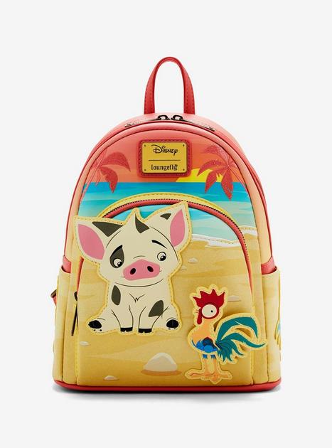 Loungefly Disney Moana Pua & Hei Hei Sunset Mini Backpack