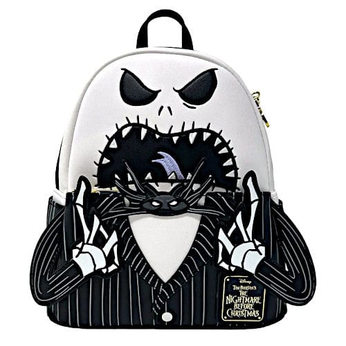 Loungefly Disney Nightmare Before Christmas Angry Jack Skellington Cosplay Mini Backpack