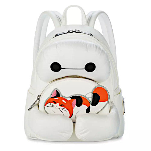 Loungefly Disney Parks Big Hero 6 Baymax & Mochi Cosplay Mini Backpack
