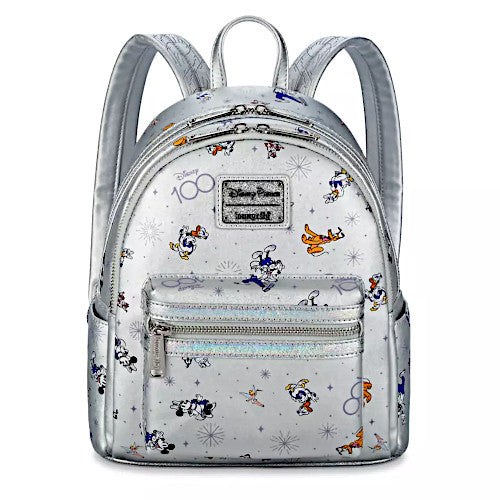 Loungefly Disney Parks Disney100 Mickey & Friends Mini Backpack