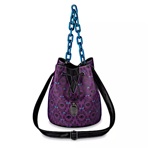 Loungefly Disney Parks The Haunted Mansion Wallpaper Bucket Bag