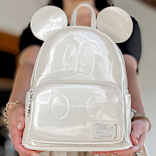 Loungefly Disney Pearl Mickey Mouse Mini Backpack