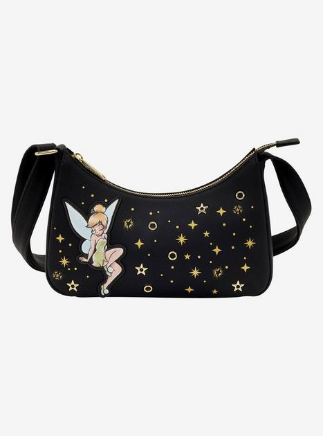 Loungefly Disney Peter Pan Tinker Bell Stars Crossbody Bag