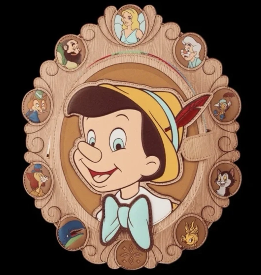 Loungefly Disney Pinocchio Cameo Mini Backpack