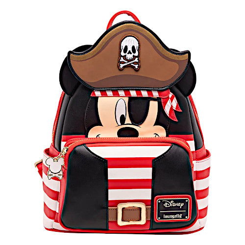 Loungefly Disney Pirate Mickey Mouse Cosplay Mini Backpack