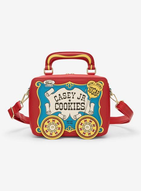 Loungefly Disney Pixar A Bug's Life Casey Jr. Cookies Figural Crossbody Bag
