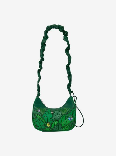 Loungefly Disney Pixar A Bug's Life Leaves Crossbody Bag