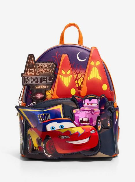 Loungefly Disney Pixar Cars Halloween Costumes Glow-in-the-Dark Mini Backpack