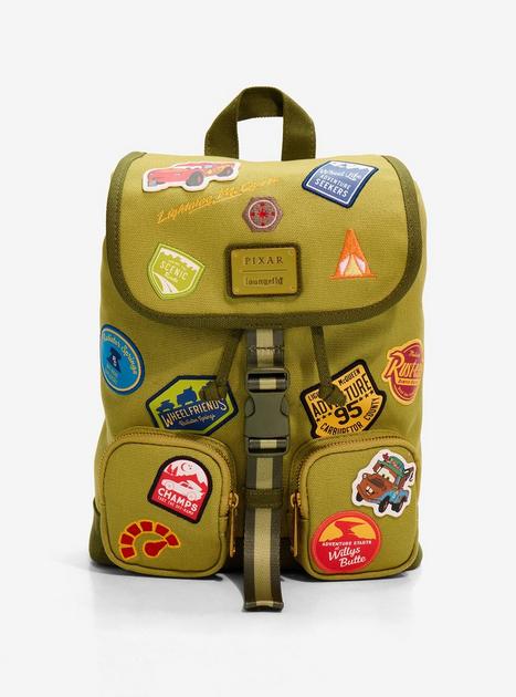 Loungefly Disney Pixar Cars Patches Mini Backpack