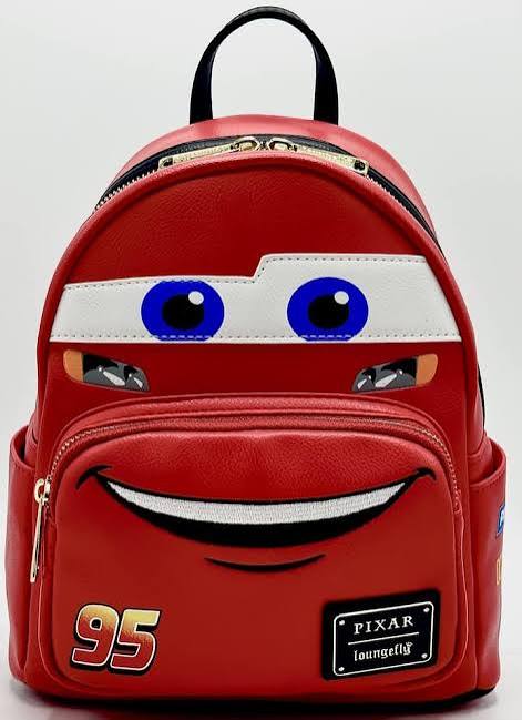 Loungefly Disney Pixar Lightning McQueen Cosplay Mini Backpack