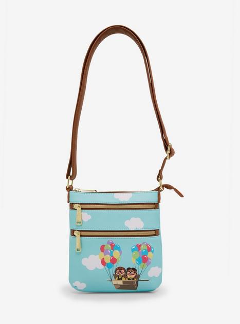 Loungefly Disney Pixar Up Carl & Ellie Adventure Crossbody Bag