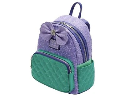 Loungefly Disney Princess Ariel Sequin Mini Backpack