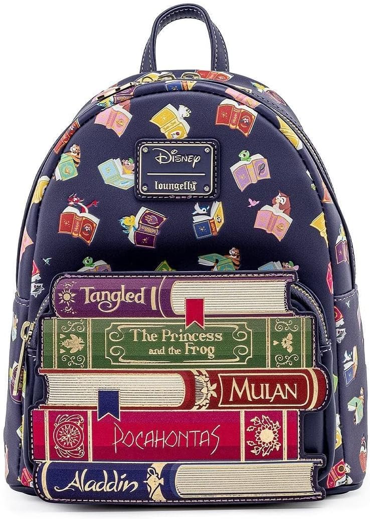 Loungefly Disney Princess Books AOP