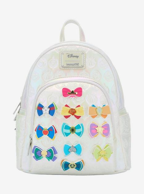 Loungefly Disney Princess Bows Iridescent Mini Backpack