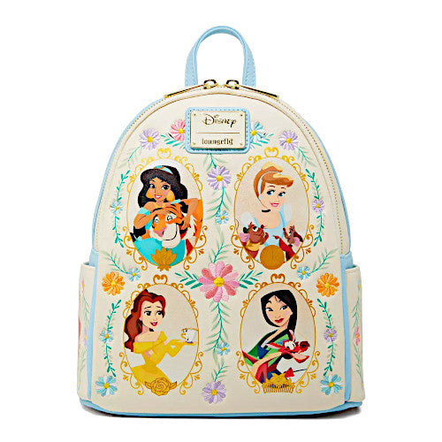Loungefly Disney Princess Frame Glitter Mini Backpack