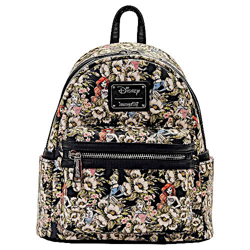 Loungefly Disney Princesses Floral AOP Mini Backpack