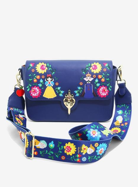 Loungefly Disney Snow White and the Seven Dwarves Folk Character Crossbody Bag