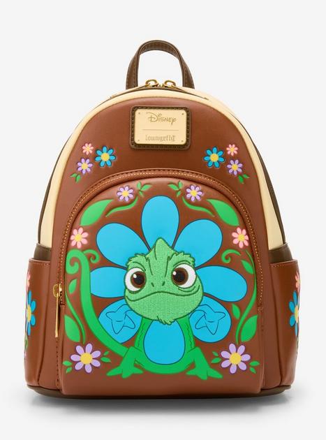 Loungefly Disney Tangled Pascal Flower Mini Backpack