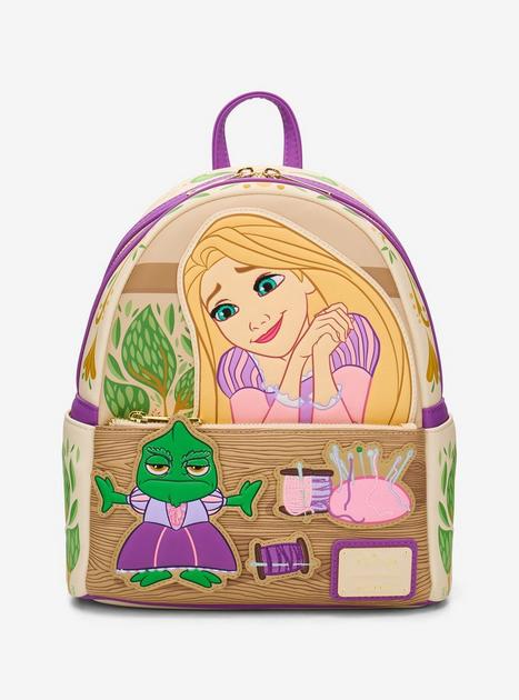 Loungefly Disney Tangled Rapunzel & Pascal Dress Mini Backpack